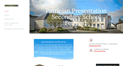 Desktop Screenshot of fethardsecondaryschool.ie
